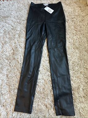 BAILEY 44 Lela Vegan Leather Pants - Black NWT